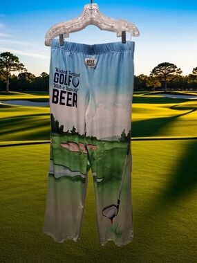 Brief Insanity 'Weekend Forecast Golf With a Chance of Beer' Lounge Pants